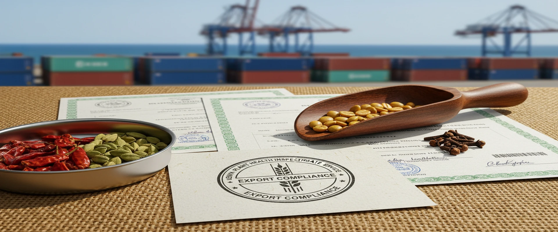 Phytosanitary regulatory inspection and export compliance verification