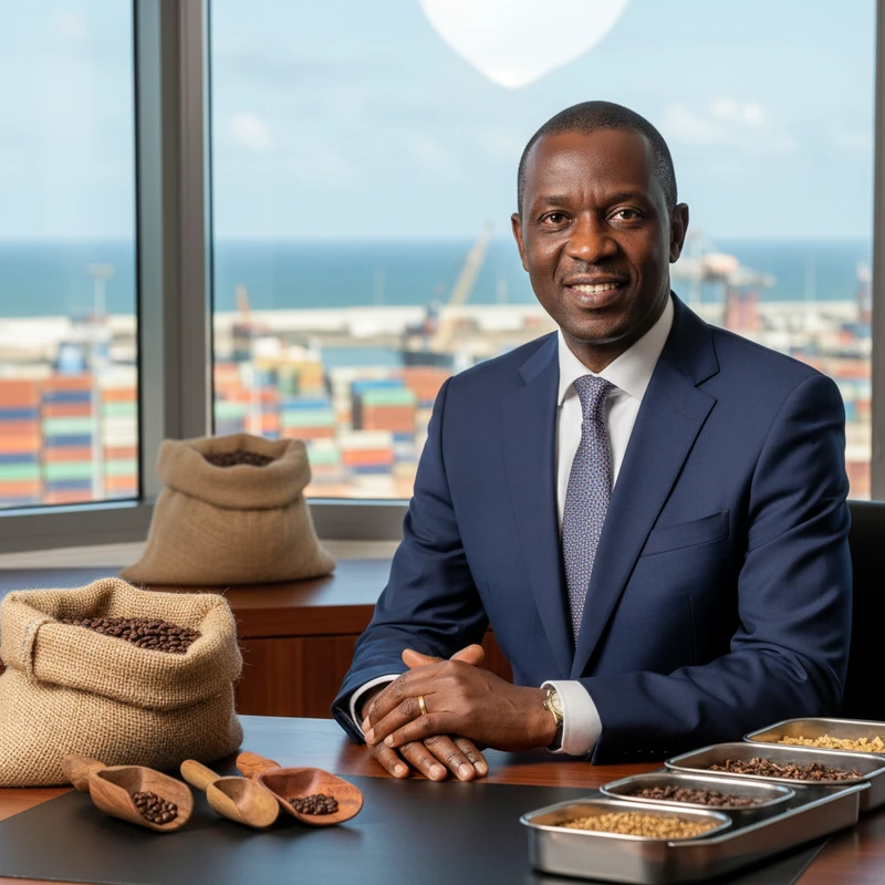 Portrait of Ibrahim K. Noor, Managing Director of Agro Metal
