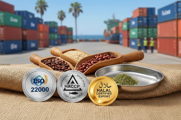 HACCP, ISO 22000, and Halal certified food safety audit credentials