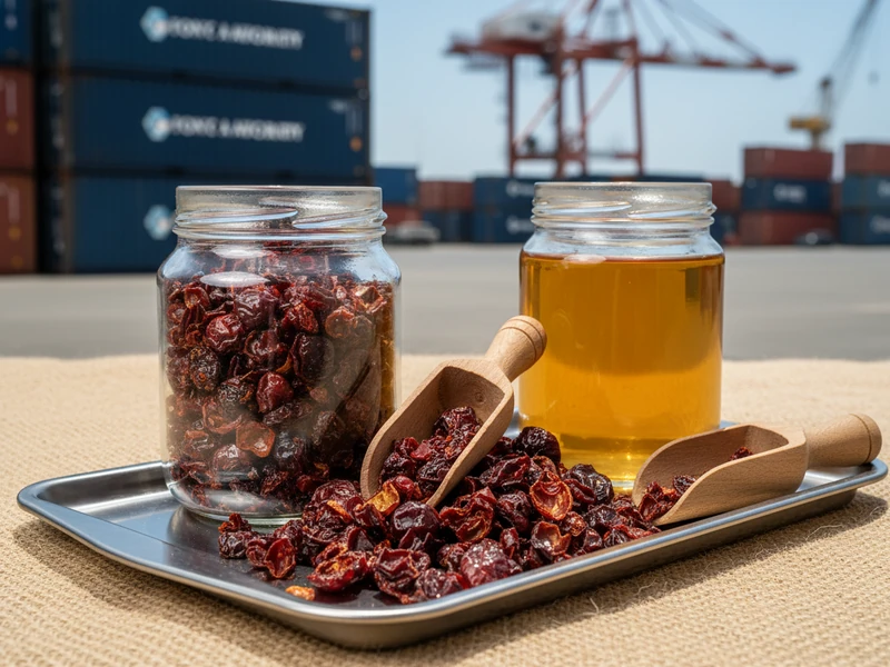 Dried cascara coffee cherry tea husks