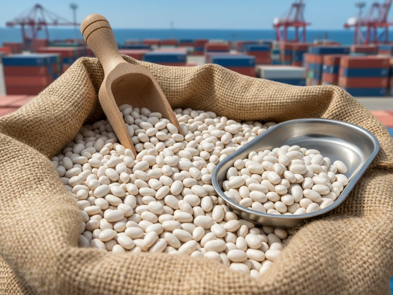 White haricot beans