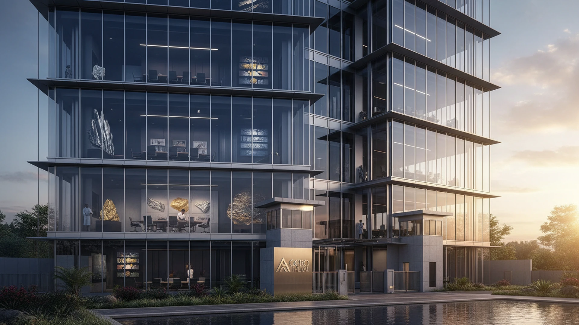 Agro Metal corporate trade headquarters and secure mineral vault facility in Nairobi, Kenya