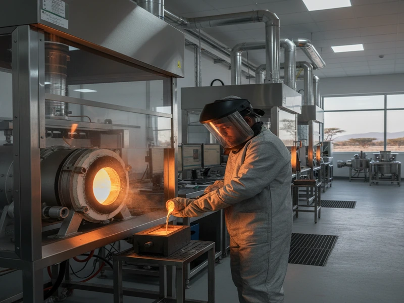 Mineral beneficiation and industrial value addition facilities
