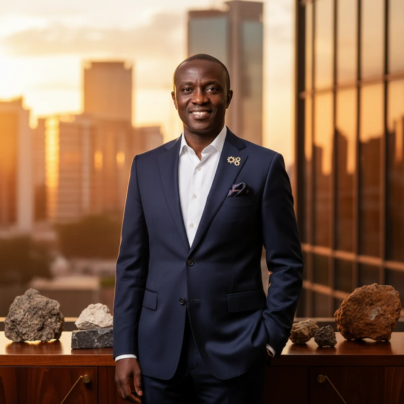 Portrait of Ibrahim K. Noor, Managing Director & CEO of Agro Metal