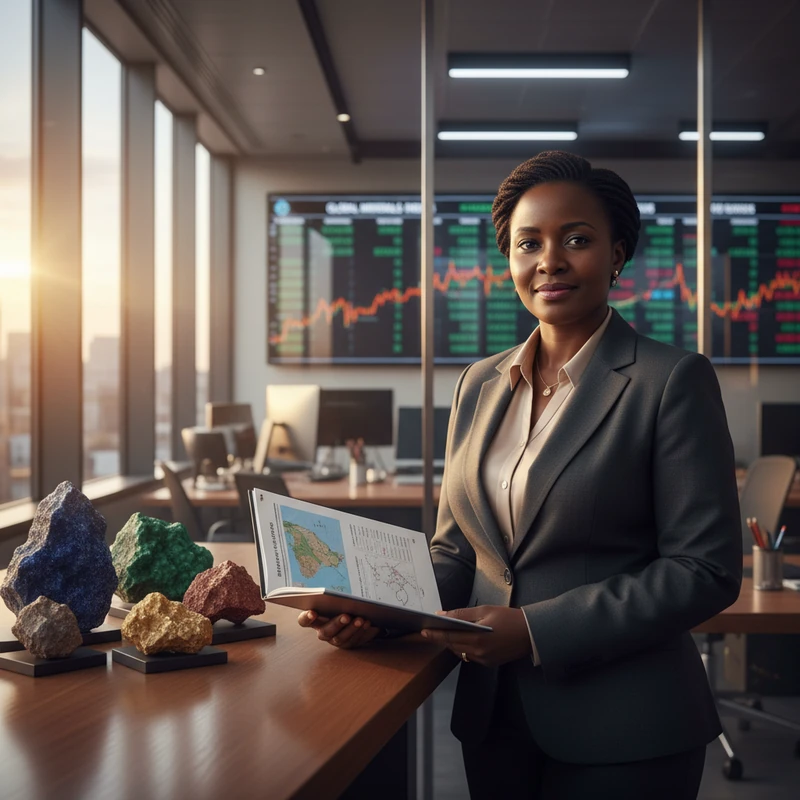 Portrait of Fatuma A. Hassan, Head of Global Minerals Offtake at Agro Metal