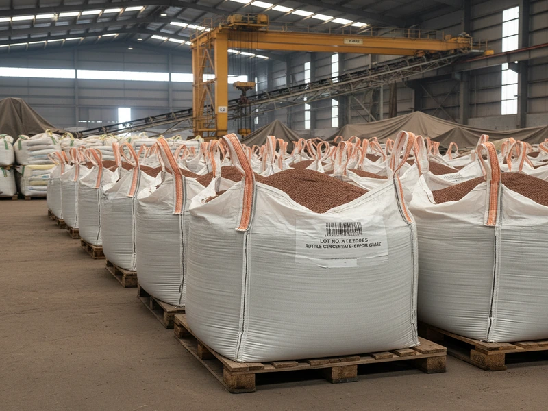 Heavy duty bulk FIBC jumbo bags with forklift lifting loops for mineral concentrates