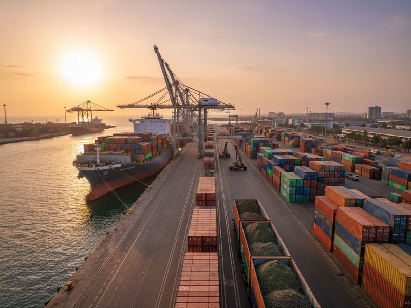 Port of Dar es Salaam mineral berths handling containerized copper cathodes and ores