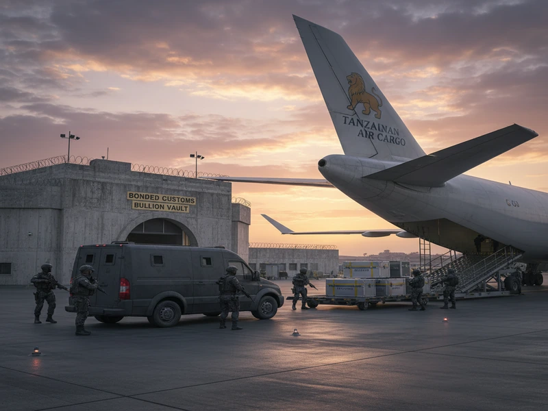 Julius Nyerere International Airport secure air cargo terminal in Dar es Salaam