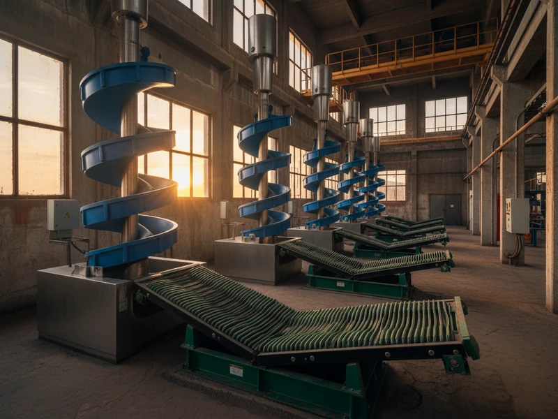 Modern gravity concentration and magnetic separator mineral processing line