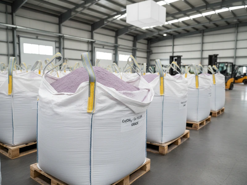 Cobalt hydroxide concentrate for battery precursor manufacturing